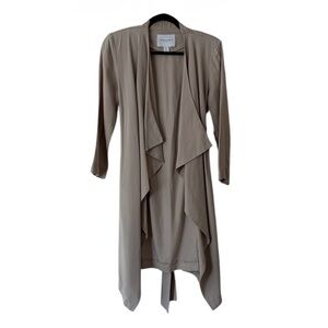 ⭐️ Carolina Belle ($80) Waterfall Open Tencel Jacket With Belt - PTP 22